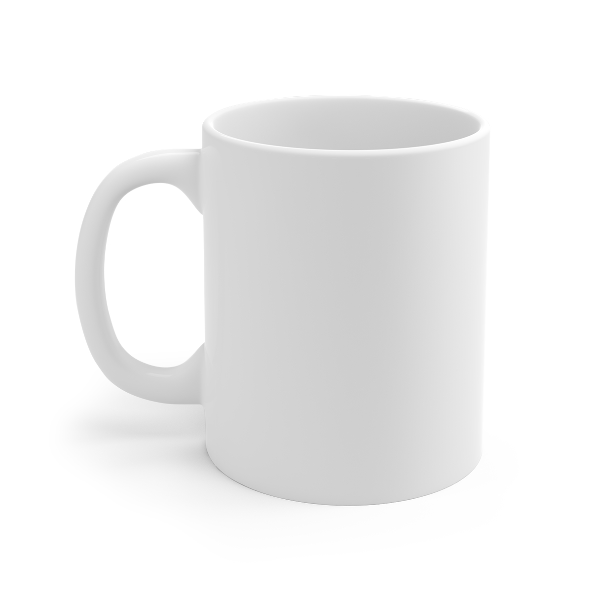 Gracie Abrams "Heart in a Blender" White Mug - alternate angle 2, merchandise