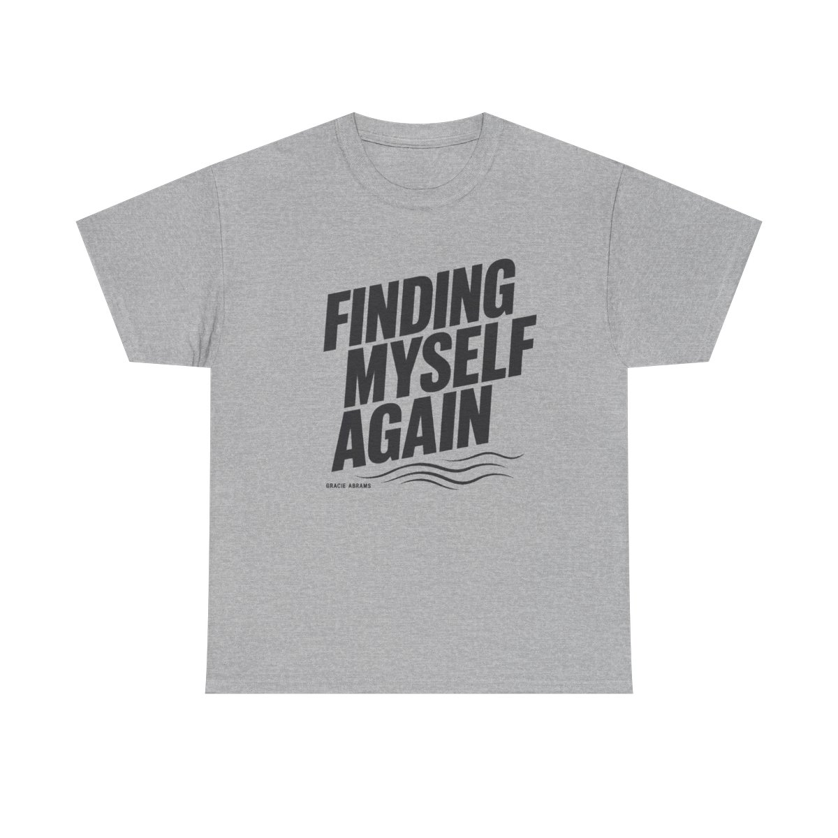 Gracie Abrams "Finding Myself Again" Unisex Tee - alternate angle 3, merchandise