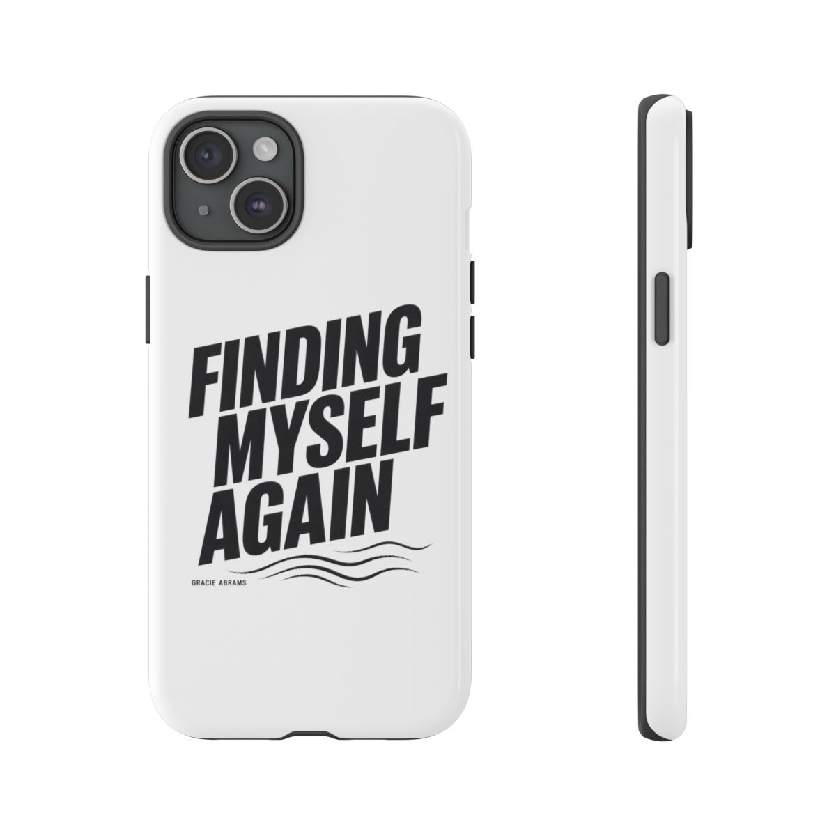 Gracie Abrams "Finding Myself Again" Phone Case - alternate angle 1, merchandise
