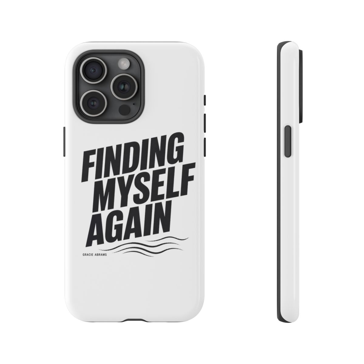 Gracie Abrams "Finding Myself Again" Phone Case - alternate angle 3, merchandise