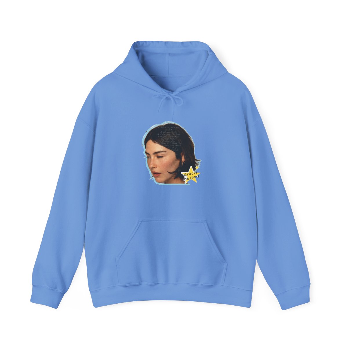 Gracie Abrams Big Face Hoodie - alternate angle 4, merchandise