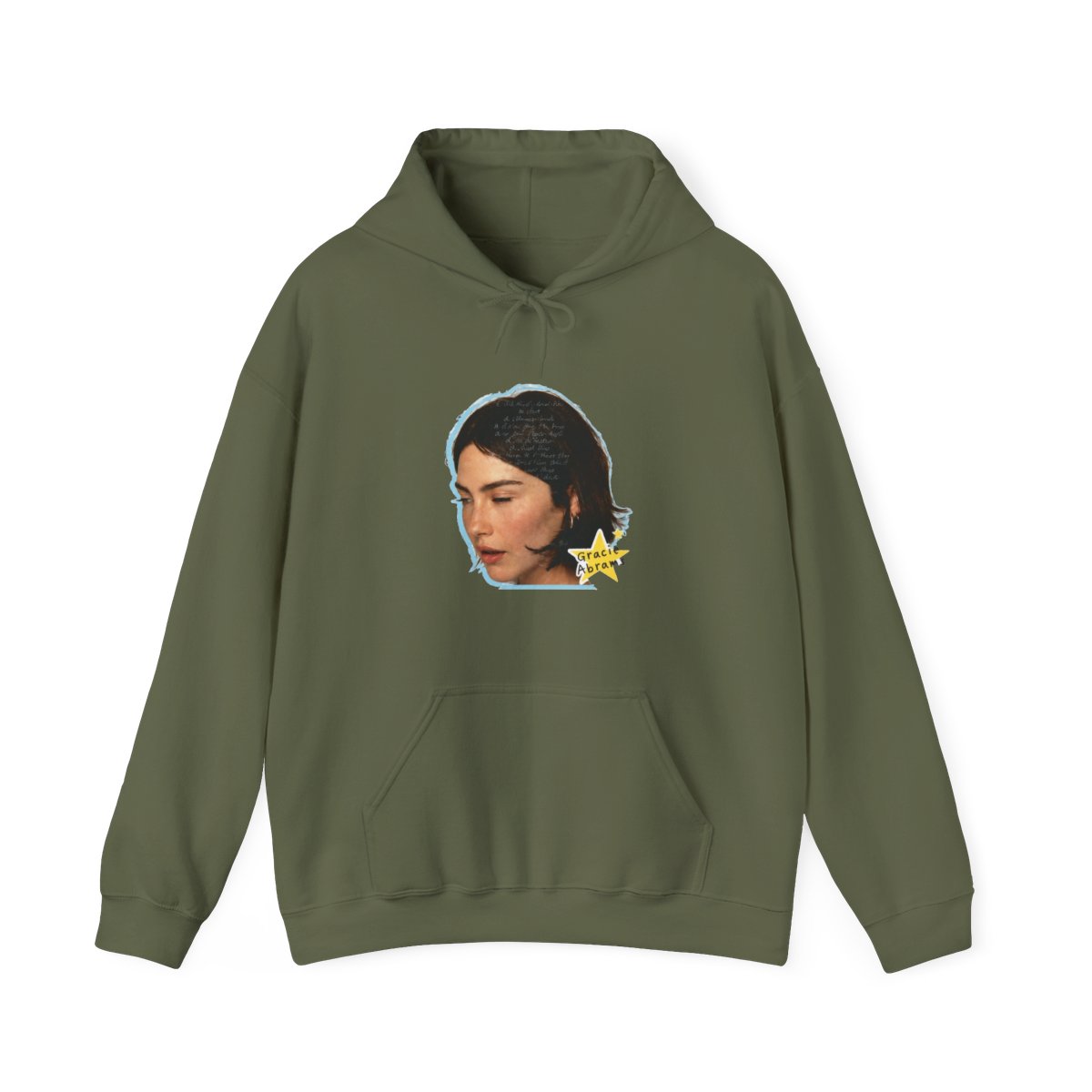 Gracie Abrams Big Face Hoodie