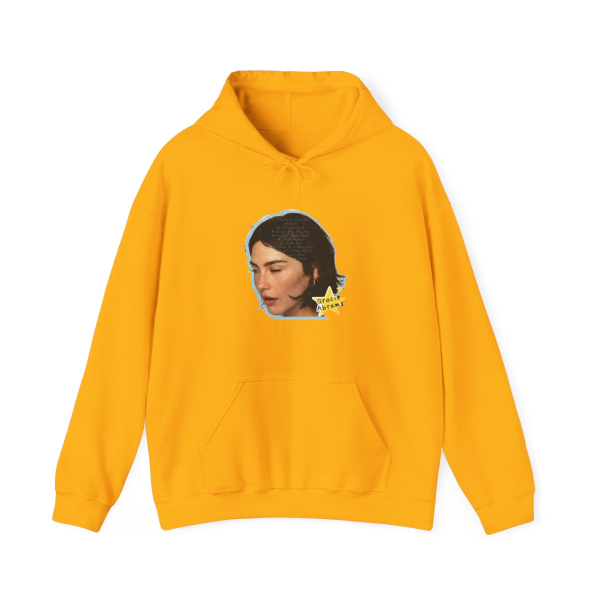 Gracie Abrams Big Face Hoodie - alternate angle 5, merchandise
