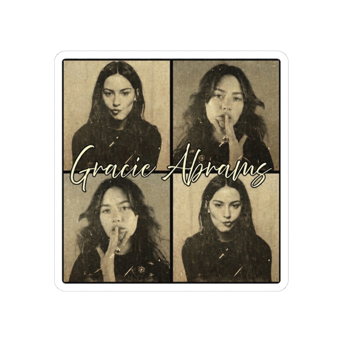 Gracie Abrams / Classic Style Sticker