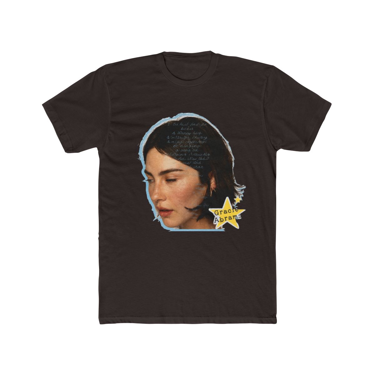 Gracie Abrams Big Face T Shirt - alternate angle 2, merchandise