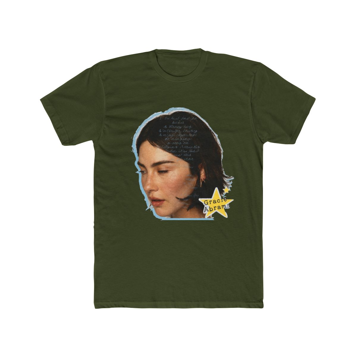Gracie Abrams Big Face T Shirt - alternate angle 4, merchandise
