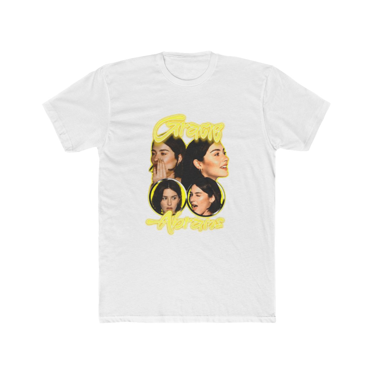 Yellow Grunge - Gracie Abrams T Shirt - alternate angle 2, merchandise