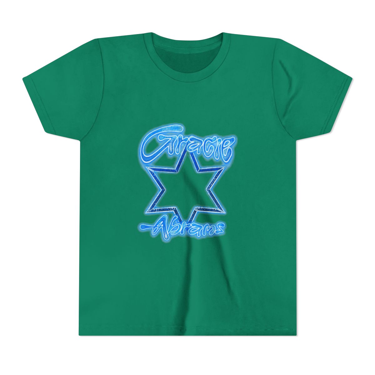 Blue Grunge - Gracie Abrams Kids T Shirt - alternate angle 5, merchandise