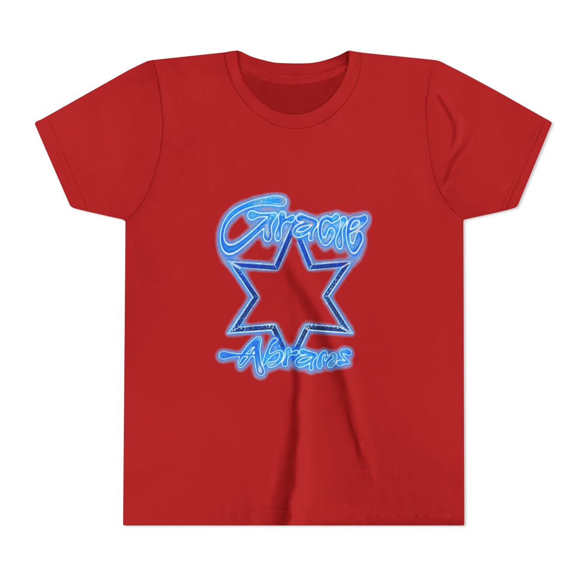 Blue Grunge - Gracie Abrams Kids T Shirt