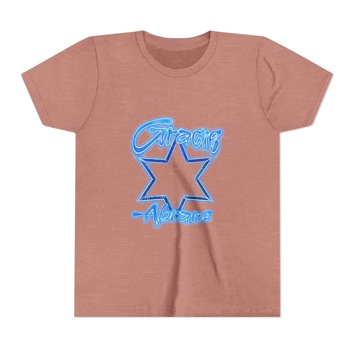 Blue Grunge - Gracie Abrams Kids T Shirt - alternate angle 3, merchandise