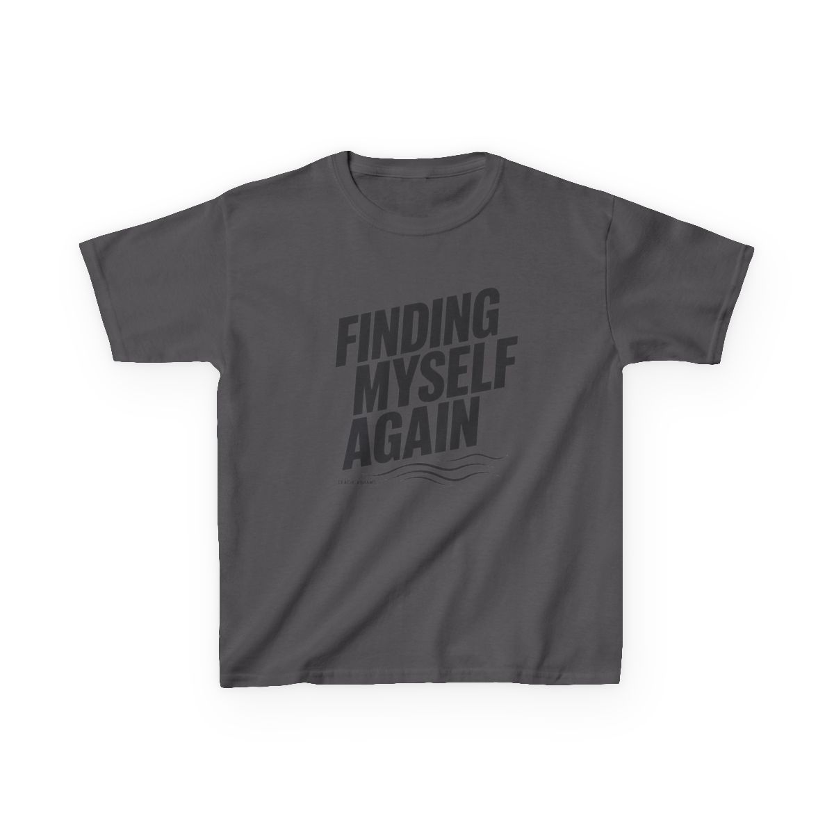 Gracie Abrams "Finding Myself Again" Unisex Kids Tee - alternate angle 3, merchandise