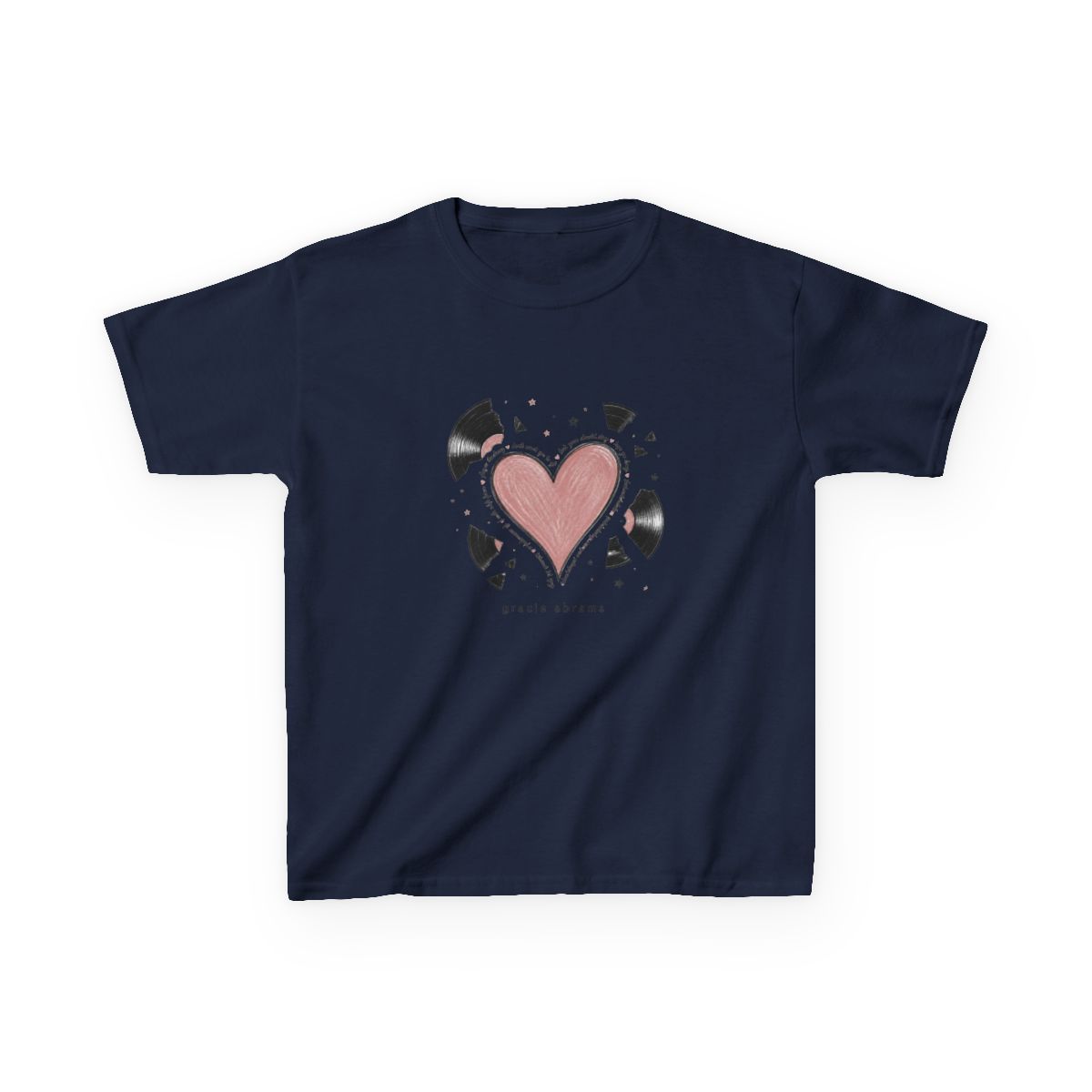Gracie Abrams "Gracie Abrams" Unisex Kids Tee - alternate angle 3, merchandise