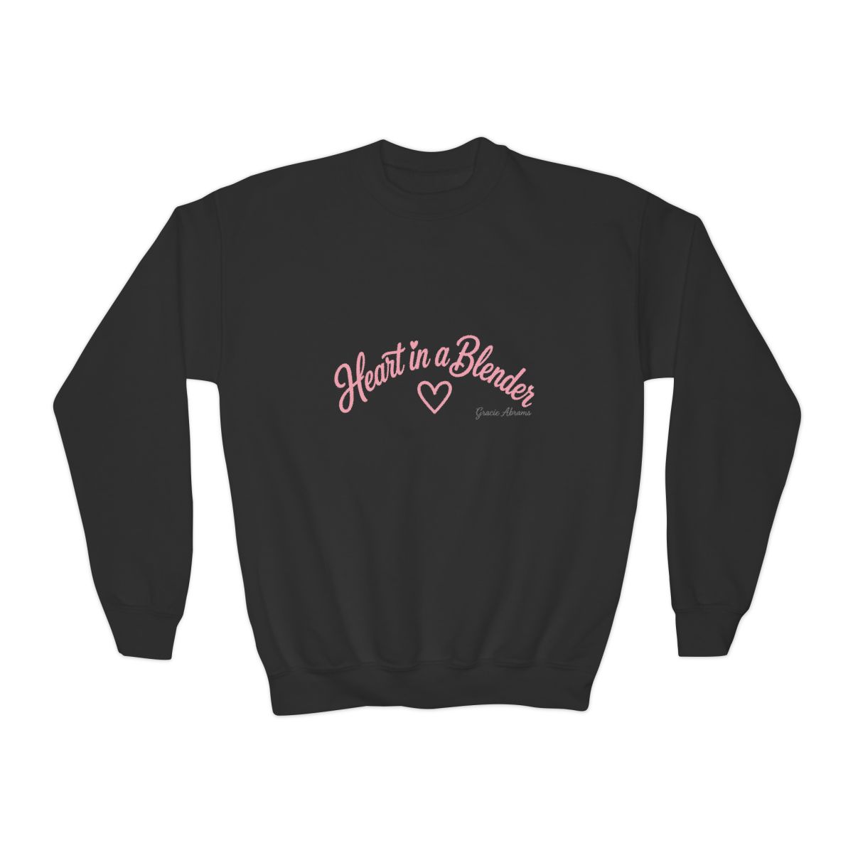 Gracie Abrams "Heart in a Blender" Kids Crewneck