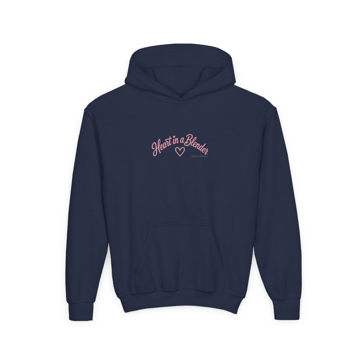 Gracie Abrams "Heart in a Blender" Kids Hoodie - alternate angle 3, merchandise