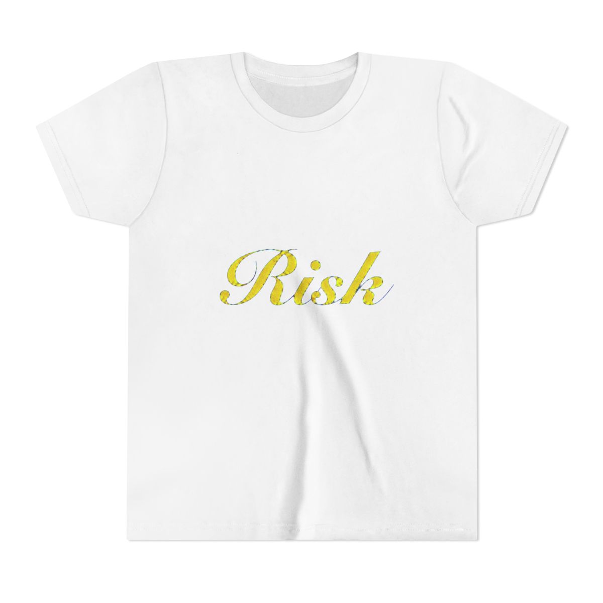Gracie Abrams "Risk" front only Kids T Shirt - alternate angle 2, merchandise