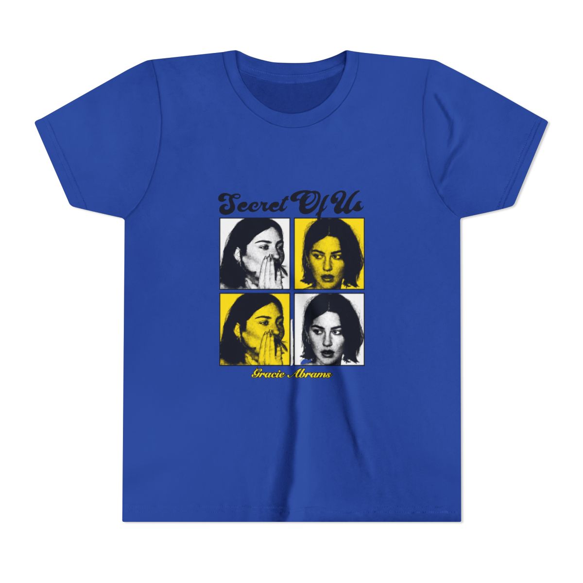 Gracie Abrams Secret Kids T Shirt - alternate angle 3, merchandise