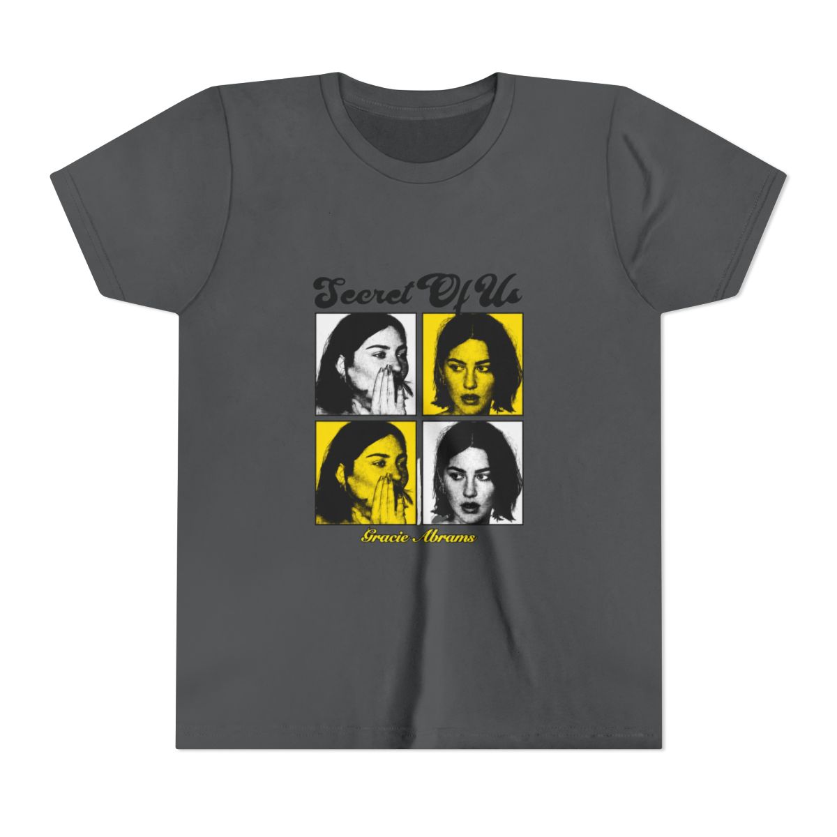 Gracie Abrams Secret Kids T Shirt - alternate angle 4, merchandise